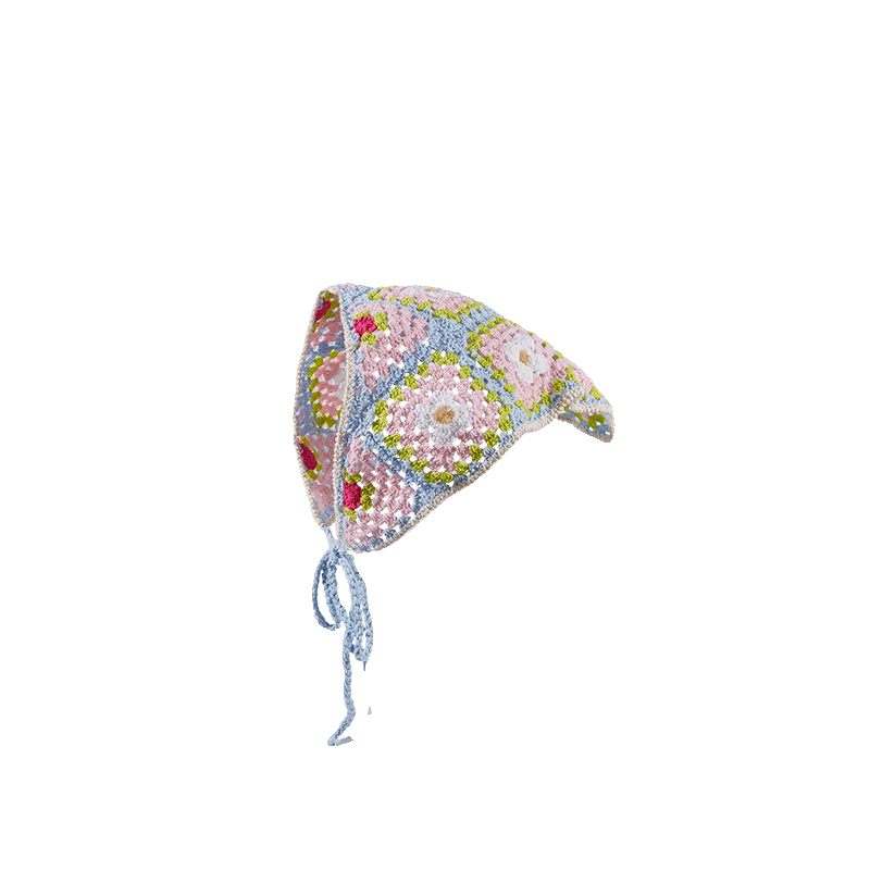 Handmade French-Style Crochet Kerchief